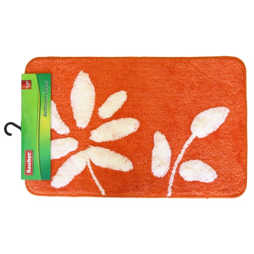 Vannitoavaip Oranz leht 50x80cm