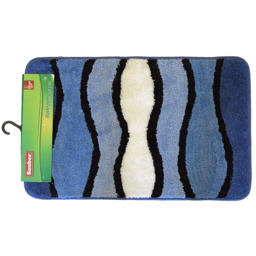 Vannitoavaip Sinine triip 50x80cm