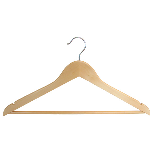 Puidust riidepuu, naturaalne