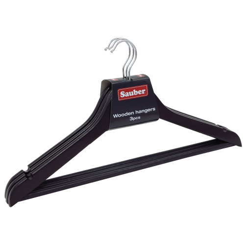 Puidust riidepuu kompl. 3tk, mahagon