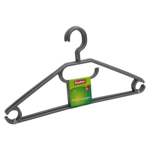 Riidepuu kompl.3tk, hall plastik