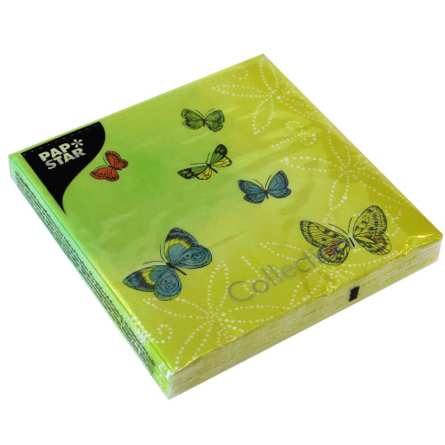 Salvrätt Liblikas 33x33cm,  20tk