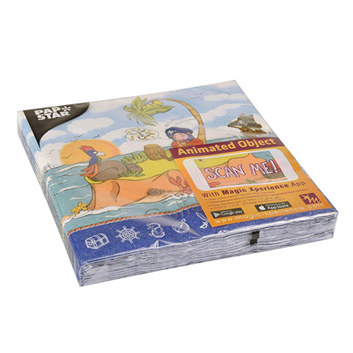 Salvrätt Piraadid 2 33x33cm, 20tk