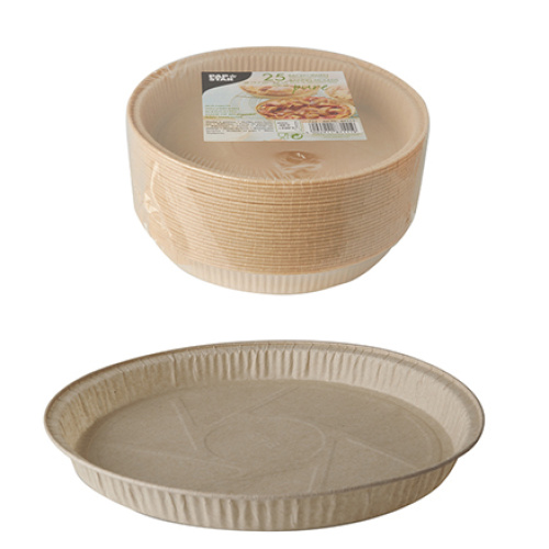 Ühekordsed küpsetusvormid d.19,7cm, 600ml, 25tk