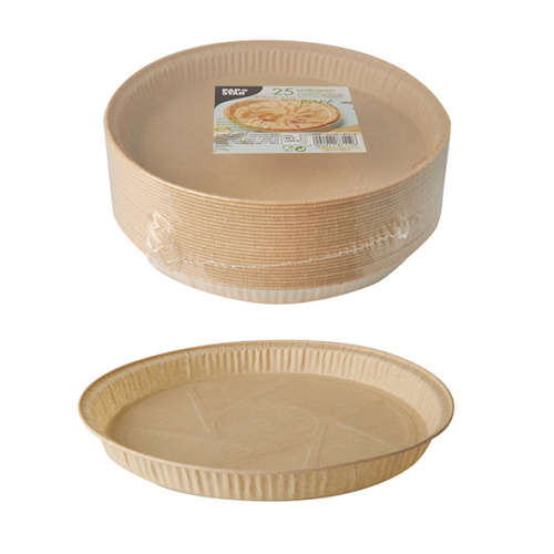 Ühekordsed küpsetusvormid d.24,6cm, 25tk