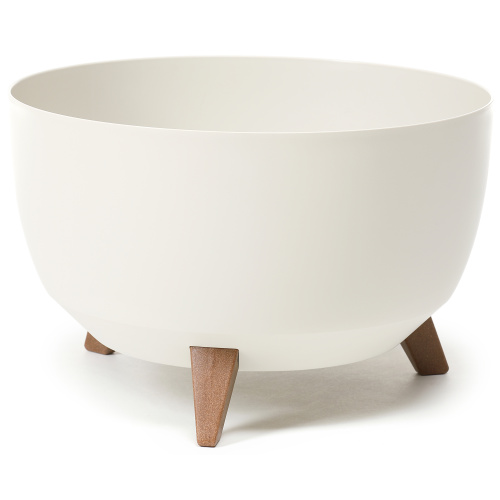 Lillepott Roma LEGS d.40/h.25cm, kreem