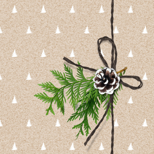 Salvrätt Jõulud 33x33cm, 3-kihti, 20tk valik