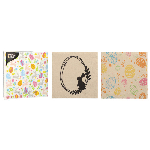 Salvrätt Lihavõttemunad 33x33cm, 20tk valik