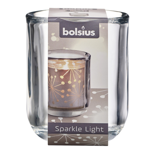 Küünlaalus klaasist 81/71mm