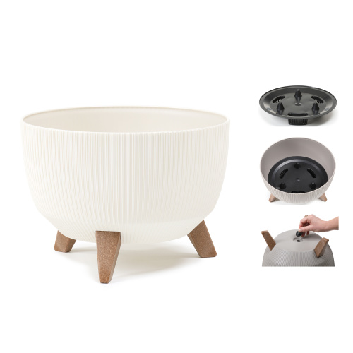 Lillepott Roma Jumper LEGS d.40/h.25cm, kreem