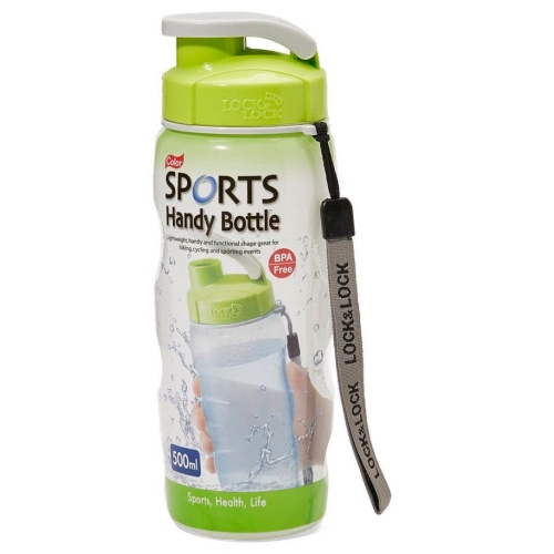 Joogipudel Lock&Lock Sports 0,5l, roheline