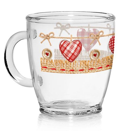 Klaaskruus Süda 380ml