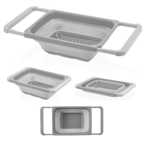 Volditav nõrutuskauss 5,5L, silikoon, pikend.sangadega