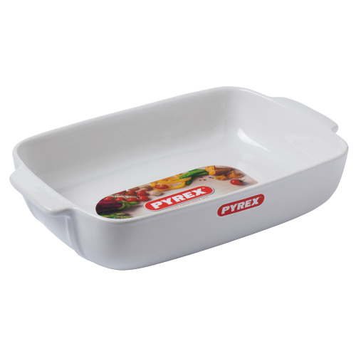 Ahjuvorm 30x22cm, valge, keraamiline, 2,9l