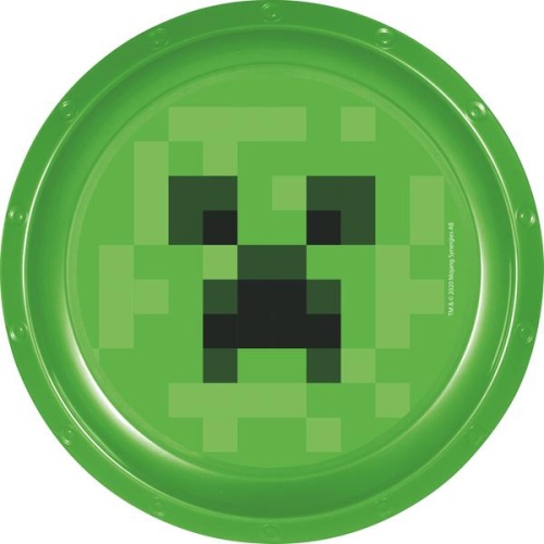 Taldrik Minecraft d.22cm, plastik