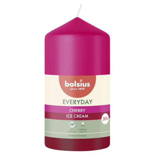 Lõhna lauaküünal 110/58 30h, kirsi jäätis