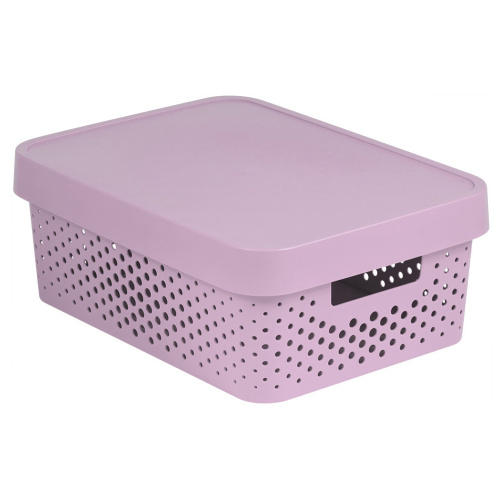 Kast kaanega Infinity 11l, roosa