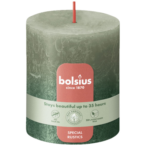 Lauaküünal Rustic Shimmer 80/68,oliivi roh./met.roh.