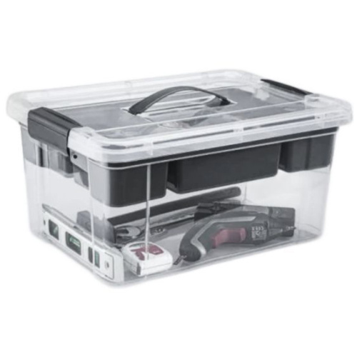 Hoiukast sahtlijagajaga 5l 28x18x14cm