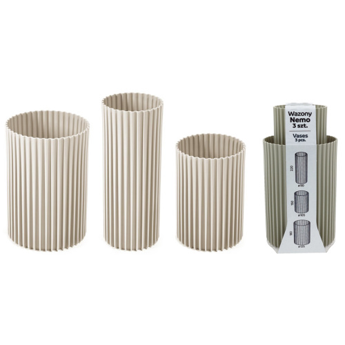 Vaaside komplekt NEMO 3tk beeþ