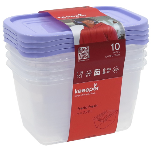 Karbikomplekt Fredo Fresh 4x0,75l lavendel