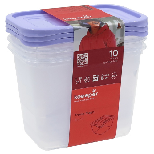 Karbikomplekt Fredo Fresh 3x1l lavendel