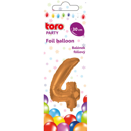 Õhupall nr.4 30cm, pronks