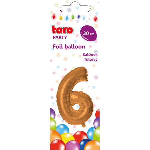 Õhupall nr.6 30cm, pronks