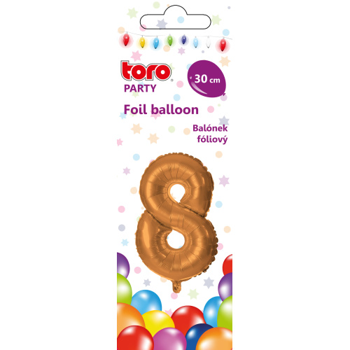 Õhupall nr.8 30cm, pronks