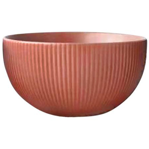Kauss Ribbed 710ml, tellisepunane