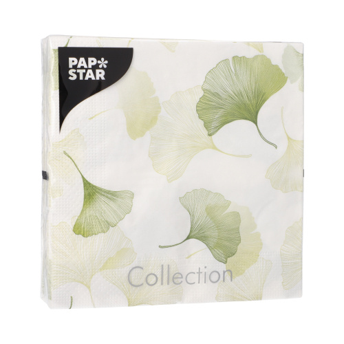 Salvrätt Ginko lehed 33x33cm, 20tk 3kihti