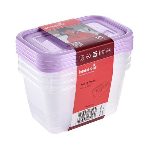 Karbikomplekt Fredo Fresh 4x0,75l lavendel