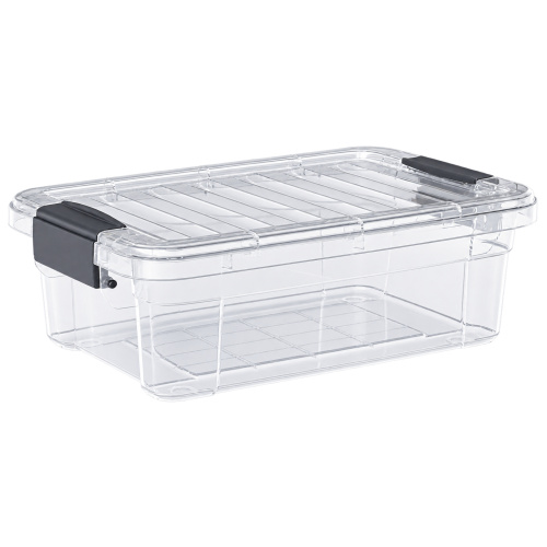 Kast kaanega 13l, A3, 44,5x30,5x13,5cm läbipaistev