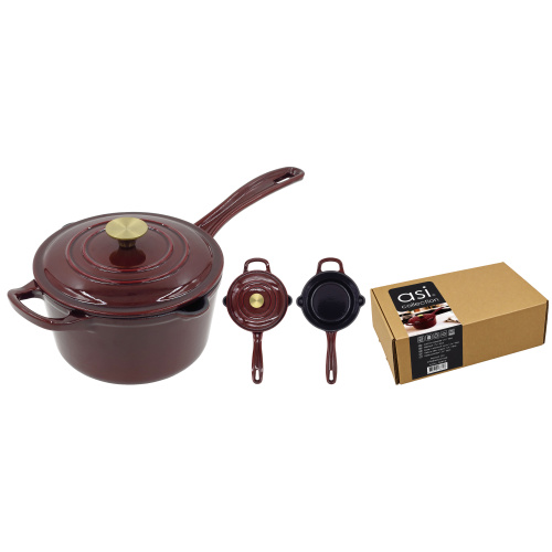 Malmpott sangaga 1,7L/¨18cm, punane