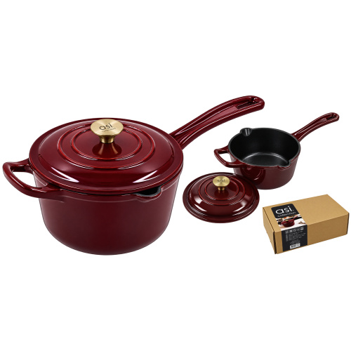 Malmpott sangaga 1,7L/¨18cm, punane