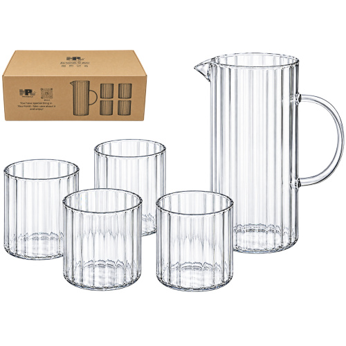 Klaaskann La Bande 1.2l + 4 klaasi 330ml